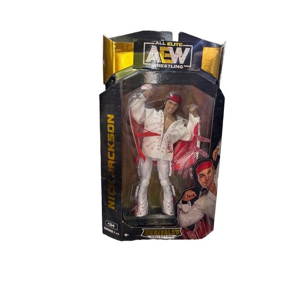 NICK JACKSON Young Bucks AEW Unrivaled Series 1 #04 | All Elite Wrestling Figure - Picture 1 of 4